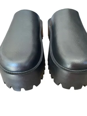 Portland Boot Company Clogie Black Foam Platform Lightweght Clogs size 7 thumbnail 5