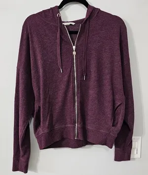 Victoria’s Secret Angel vs Club Sequin Zip Hoodie Purple Medium 2014 thumbnail 1