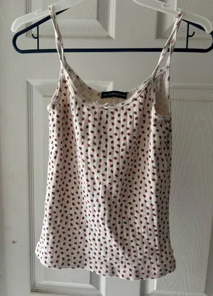 Brandy Melville Strawberry Tank Top thumbnail 1