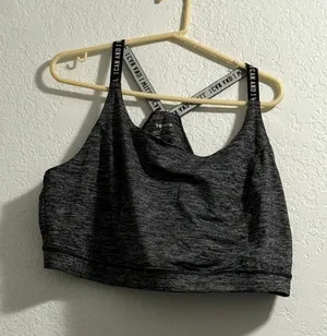 Torrid Plus Size Women's Space Dye "I Can and I Will" Active Sports Bra 4 4x thumbnail 1