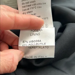 Flavio Castellani Black Pencil Skirt IT 46 Made in Italy thumbnail 9
