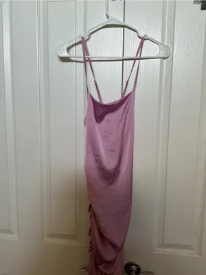 Forever 21 Dusty Lavender Satin Slip Dress thumbnail 2