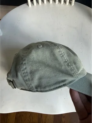 Adidas Classic Light Green Cotton Baseball Cap thumbnail 5