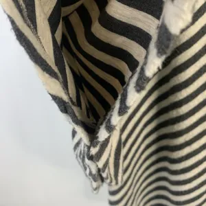 Soft Surroundings OS Poncho Sweater Presley‎ Soft Cozy Stripes Cowl Neck Women’s thumbnail 8