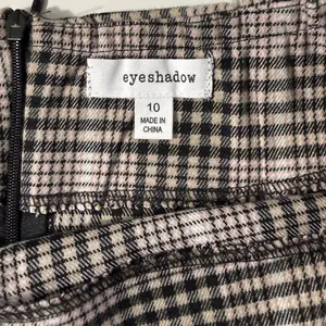 Eyeshadow Pink Brown Plaid Mini Skirt Womens‎ 10 NWT Dark Academia Preppy thumbnail 5