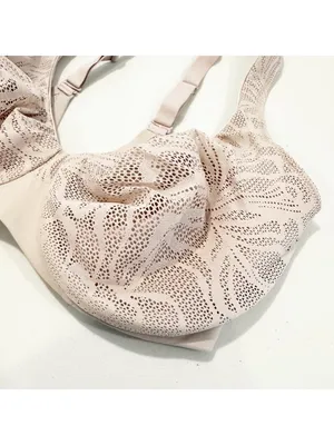 Bali Bra Size 38DD Nude Mesh Underwire Minimizer Coolest Smoothing Top‎ Classic thumbnail 5