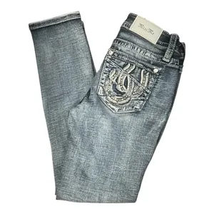 Miss Me Jeans Size 24/27 Skinny Ankle Used thumbnail 2
