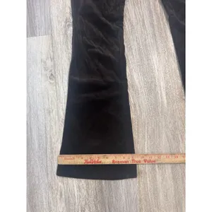 7 For All‎ Mankind A Pocket Velvet Flare Jeans Brown Low Womens Size 26 thumbnail 9