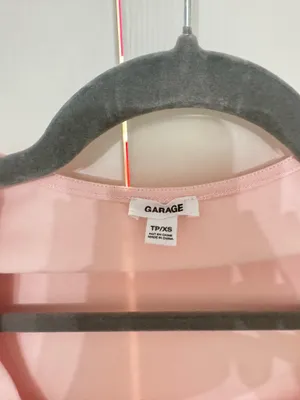 Garage Pink Square Neck Top thumbnail 3