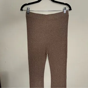 Alix NYX Delaney Revolve Ribbed High‎ Rise Pull On Flare Pants thumbnail 8