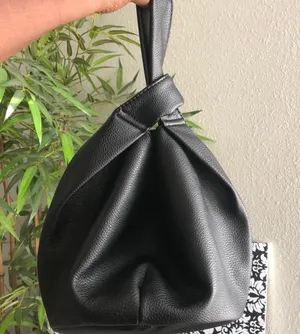 The drop hobo sac one strap slouchy black bag purse thumbnail 2
