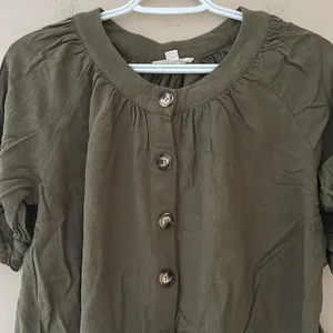 Boho Forest Green Top thumbnail 2