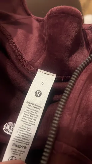 Lululemon Define Jacket Velvet  NWT-  New with tags thumbnail 6
