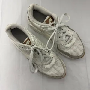 Nike Air Max SC Casual Sneakers White Beige Suede Mesh‎ Athletic Shoes thumbnail 2