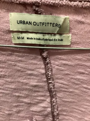 Urban Outfitters Dusty Pink Slub Henley Long Sleeve Top thumbnail 2