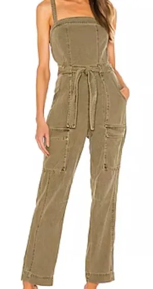 Free People Go West Utility Jumpsuit thumbnail 1