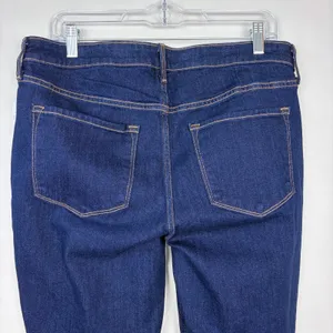 Old Navy Mid-Rise Wow Boot-cut Dark Wash Jeans Denim Casual NWT Size 14 Short‎ thumbnail 8