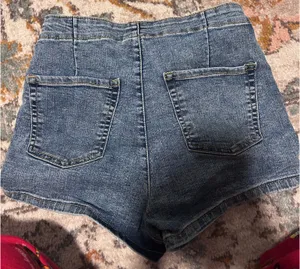 Wild Fable High-Rise Shorts Denim thumbnail 4