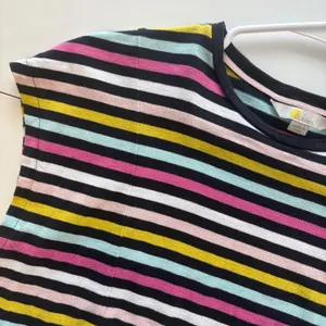 Boden Striped Jersey Dress Womens 4R Multi Color‎ Short Sleeve Cotton D0143 thumbnail 2