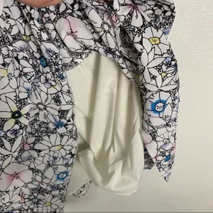 Likely Contour Daisy Delbarton One Shoulder‎ Dress Floral 6 NWT thumbnail 8