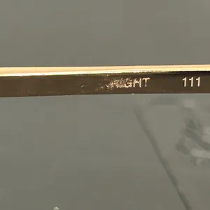 Quay Australia Gold Black Frameless Sunglasses thumbnail 6