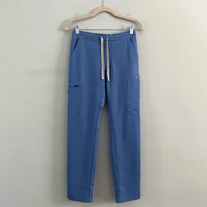 Figs Yola FIONx Ciel Blue Skinny‎ Scrub Pants thumbnail 4