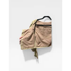 Revolve Lovers and Friends Crop Top Khaki Ruched Puff Sleeve Regencycore Small thumbnail 10