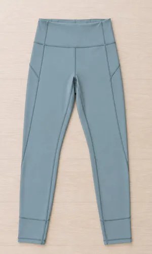 Lululemon In Movement High-Rise Leggings 25" Blue Gray XS thumbnail 1