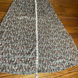 MNG Basics Floral Maxi Skirt Size M Green Red White thumbnail 6