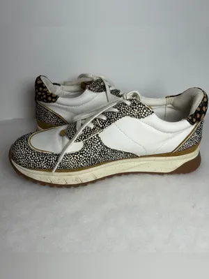 Madewell Sneakers Unisex Kickoff Trainer Leather Calf Hair Lace Up thumbnail 10