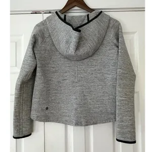 Lululemon Scuba Full Zip Hoodie Grey‎ Space Dye Heathered Jacket Womens 4 thumbnail 2