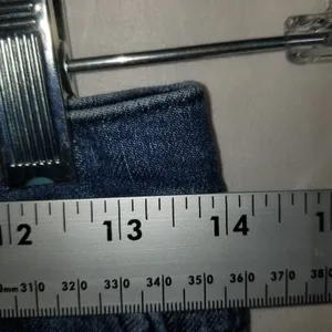 GAP High Rise Vintage Slim Jeans Size 4R 27 Dark Villa Wash Blue Stretch Denim thumbnail 4
