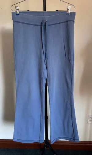 Motherhood Maternity Slate Blue Drawstring Maternity Track Pants thumbnail 1