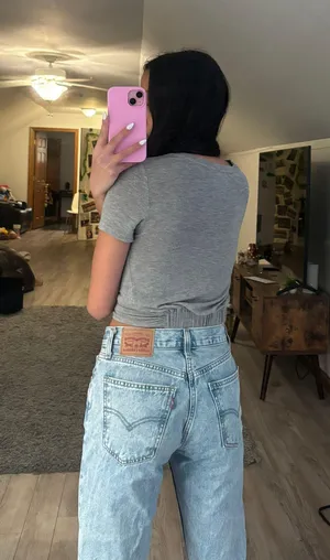 Heart and Hips Grey T-Shirt thumbnail 2