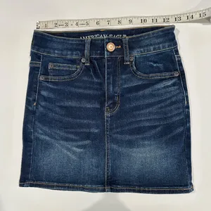 American Eagle - Next Level Stretch Denim Skirt - Size 0 - NEW‎ With Tags. thumbnail 6