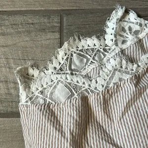 For love and lemons stripe romper thumbnail 3