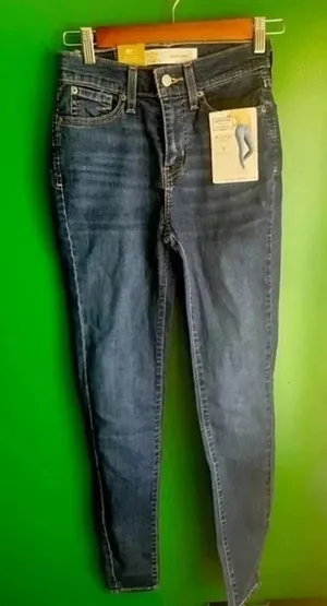 Levi's Levi Signature‎ high rise skinny jeggings jeans NEW! Size 1 25” thumbnail 1