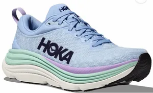 Hoka Women's Light Blue Running Shoe with Mint & Lavender Accents thumbnail 1