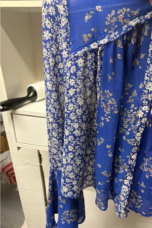 Free People Serena Blouse Floral Flowy thumbnail 7
