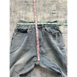 Princess Polly Light Wash High Rise Faded Cropped Straight Leg Mom Jeans Size 4 thumbnail 5
