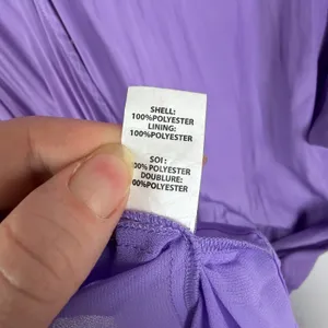 Ramy Brook‎ Purple Smocked Waist Tiered Mini Dress Medium Cocktail Party Flowy thumbnail 8