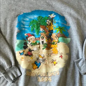 Disney Vintage Crewneck- Sunny Holidays 2004 thumbnail 2