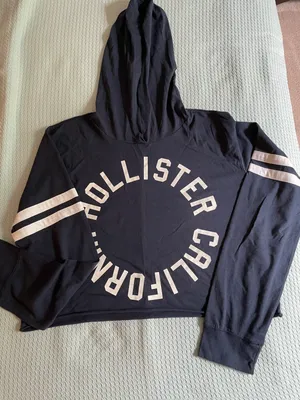 Hollister Cropped Hoodie Tee thumbnail 1