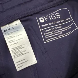 Figs scrub bottoms size XS P purple jam? thumbnail 2