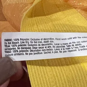 Amscam Adult One‎ Size Yellow Tutu 10" Elastic Waist Costume Ballerina thumbnail 6