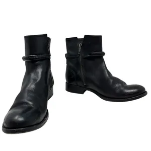 Frye Melissa Seam Short Boots‎ Leather Black Size US 6 thumbnail 7
