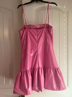 Katie Bop Pink Ruffle Dress thumbnail 2