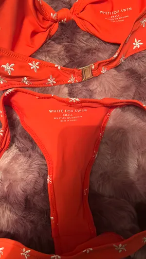 white fox bikini  thumbnail 3