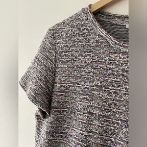 Zara Tweed Rainbow Frill Dress with Pearl‎ Detail thumbnail 4