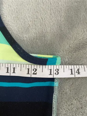 Lululemon Cool Racerback tank top Striped yoga Pilates activewear gym training 2 thumbnail 6
